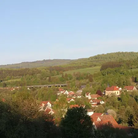 Ferienwohnung Abersfelder mit Balkon Wildflecken Exterior foto